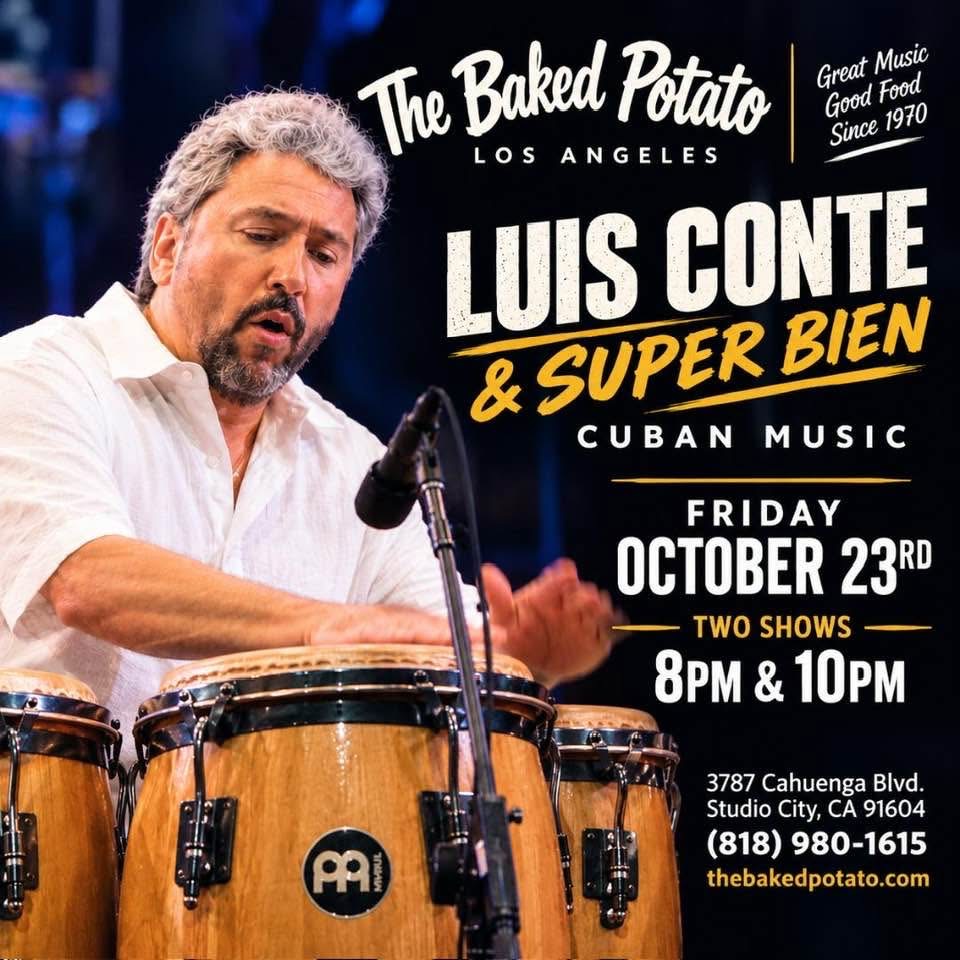 Luis Conte Baked Potato Oct 23